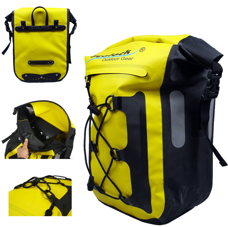 What is the waterproof bike pannier bag?